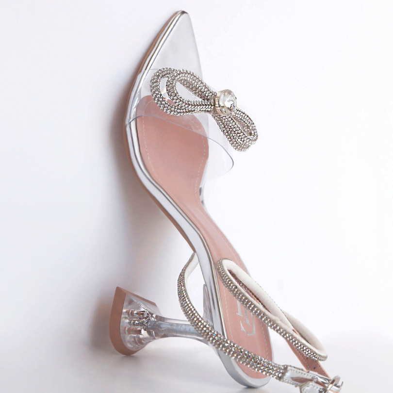 Cinderella high heel sandals