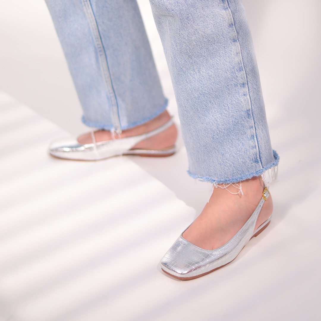 Lucanda Metallic Flats