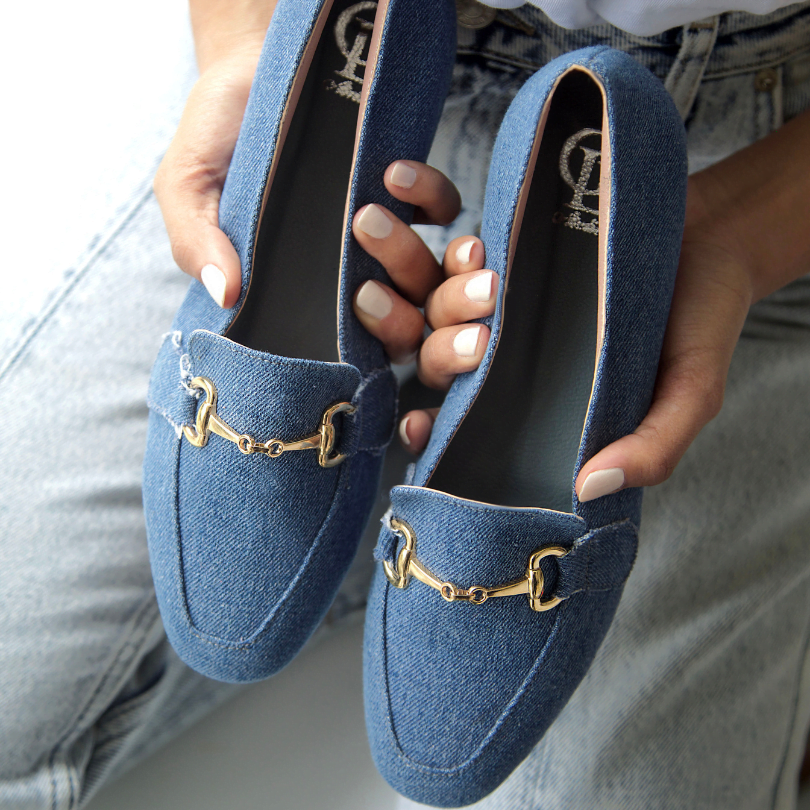 Gael Denim Loafers