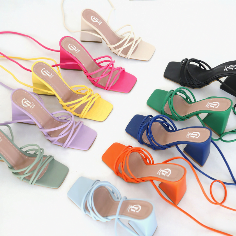 Gaia high heel sandals