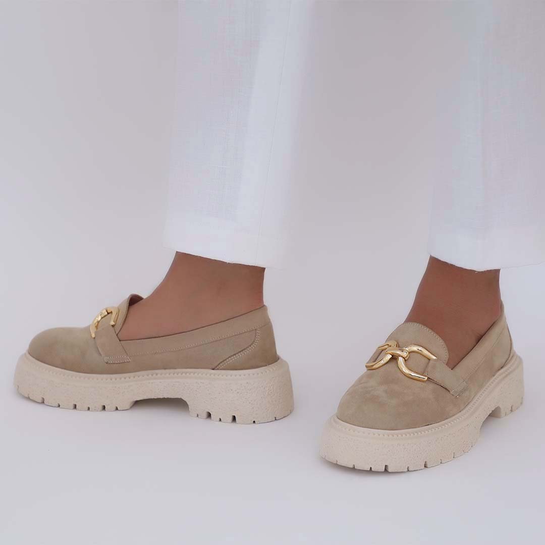 Fiora Suede Loafers