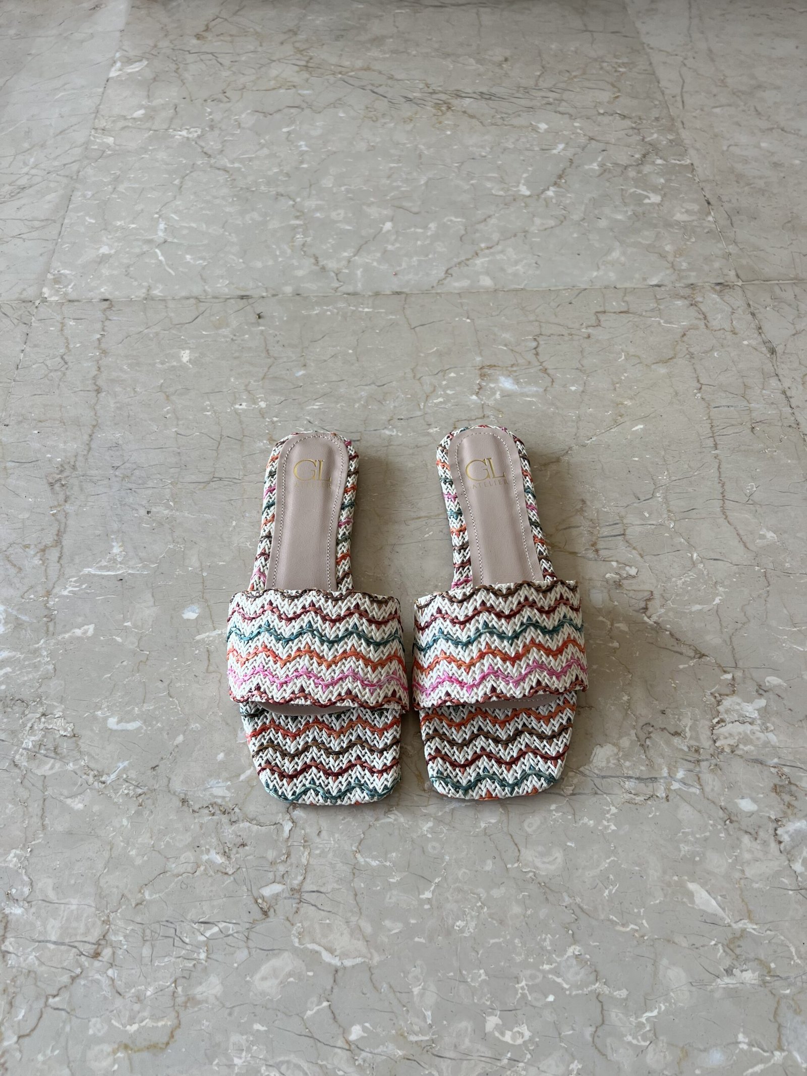 Casey Summer flats - light