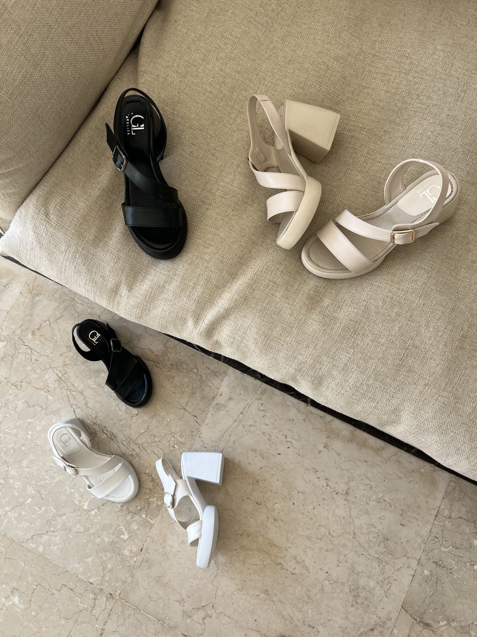 Cyma Sandals Platform